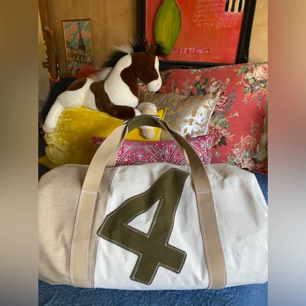 Handsome Authentic 727 SAILBAGS Duffle Carry On Travel Beach Bag Luxury Tote ⛵️